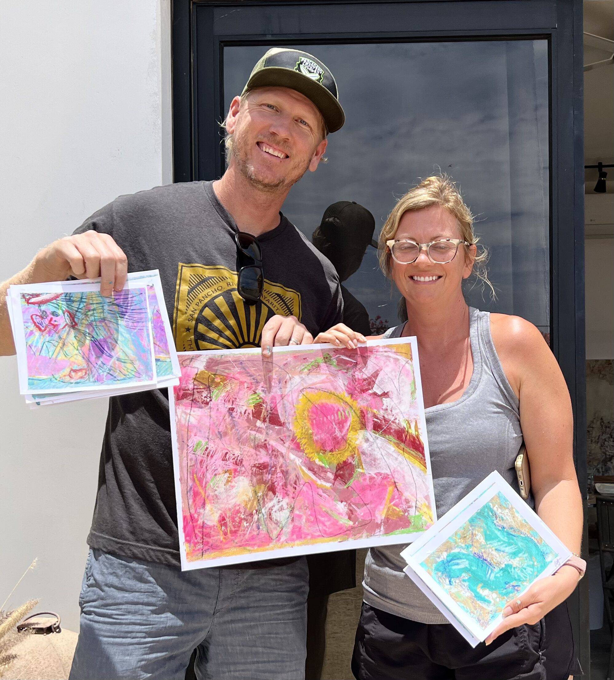 Studio Casa Perla Painting Workshop in Todos Santos